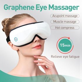 Eye Mask - Vibration Massage - Hot Compress - for Eye Fatigue, Dry Eyes, Eye Swelling, Eye Pain, and Dark Circles