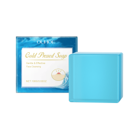 OUHOE Facial Cleansing Soap Improves Skin Smoothness Moisturizing Gentle Formula Refreshing Non-Sticky Face Soap