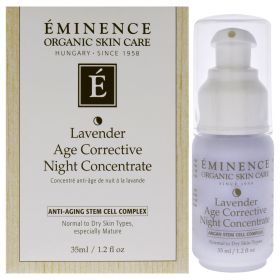 Lavender Age Corrective Night Concentrate - by Eminence - 1.2 oz
